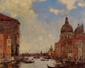 Venice, the Canal de la Gandara - 尤金·布丹